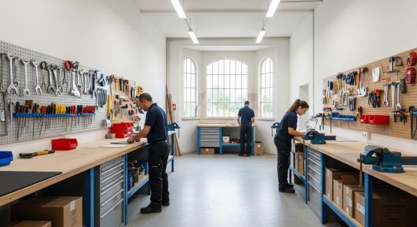 Débarras d’ateliers Aix : la solution efficace pour un espace optimisé