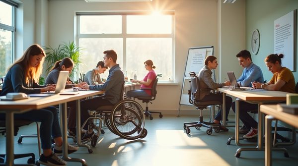 Formations pour travailleurs handicapés : maximiser l'inclusion par des dispositifs adaptés
