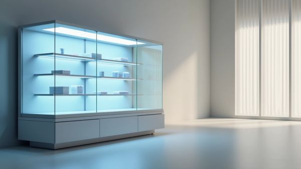 Utilisation et avantages d'une vitrine réfrigérée avec groupe à distance