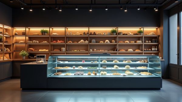 Utilisation et avantages d'une vitrine réfrigérée avec groupe à distance